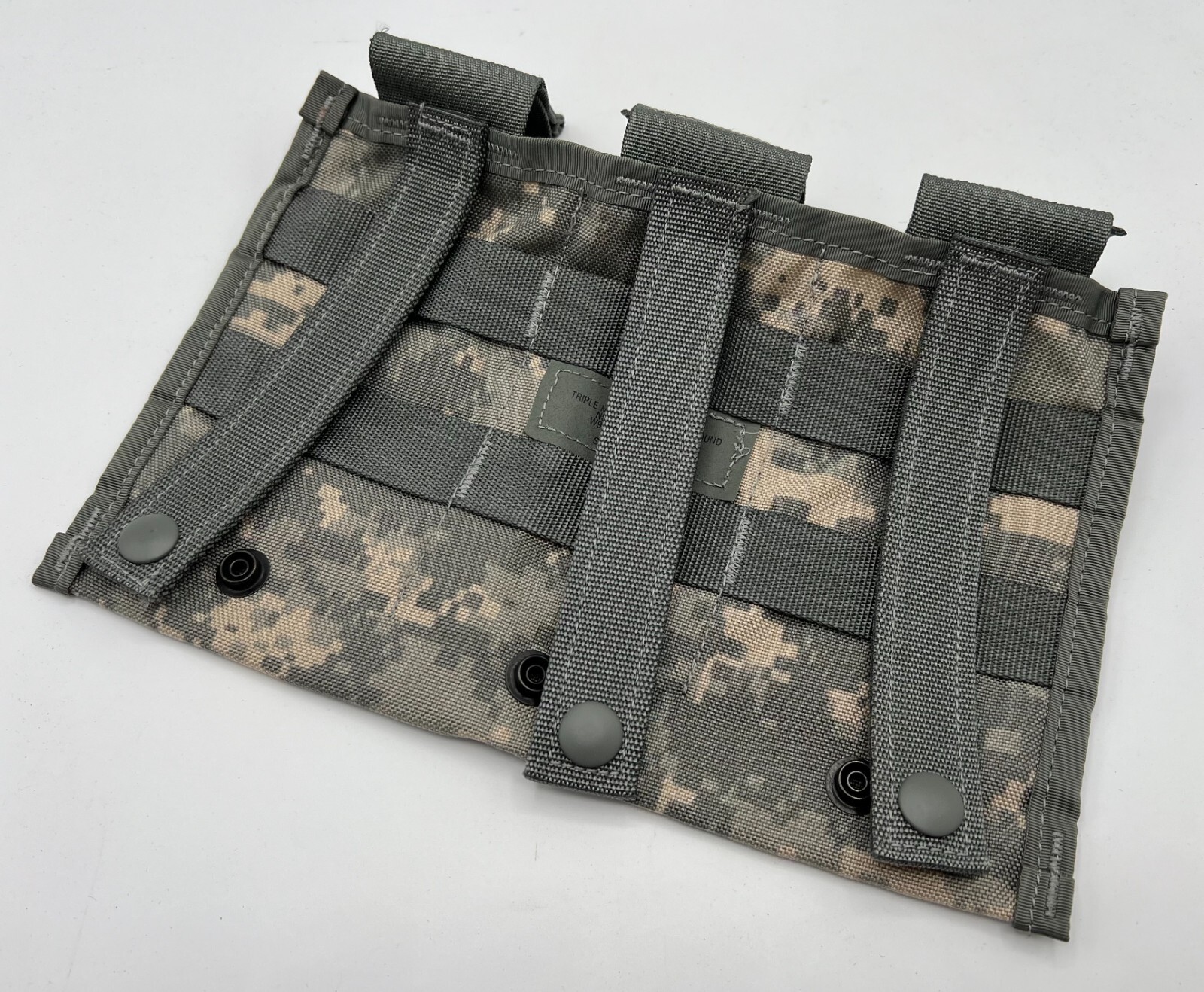 LOT OF 2 MOLLE II Magazine Pouches Army ACU Digital Camo Ammo Surplus Kit