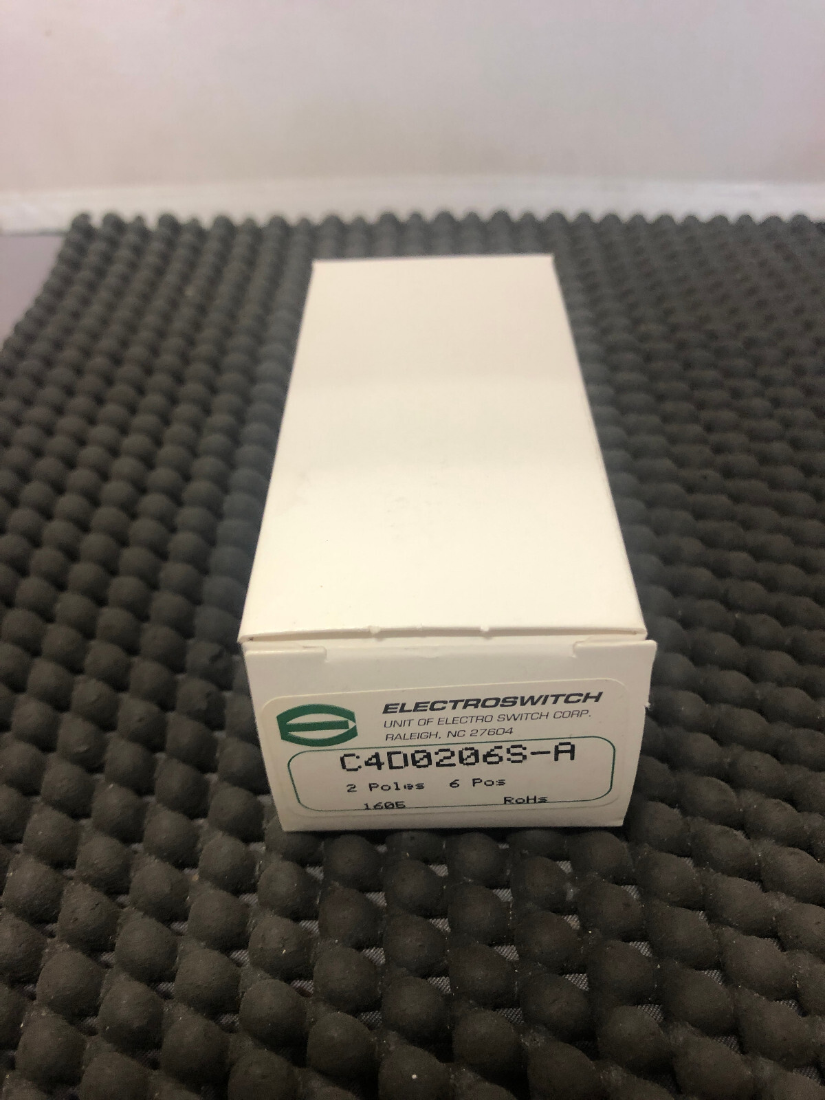 ELECTROSWITCH C4D0206S-A 2 POLE 6 POS PANEL MOUNT ROTARY SWITCH | New
