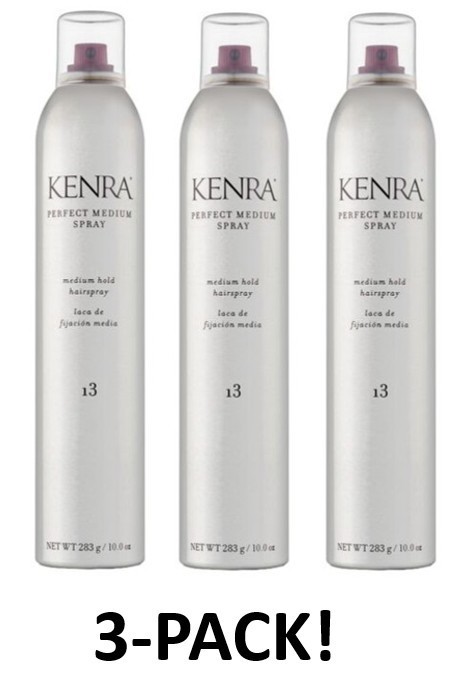 Kenra Perfect Medium Spray #13 - 10 oz. *3-PACK* Brand New! Fast Free Shipping!