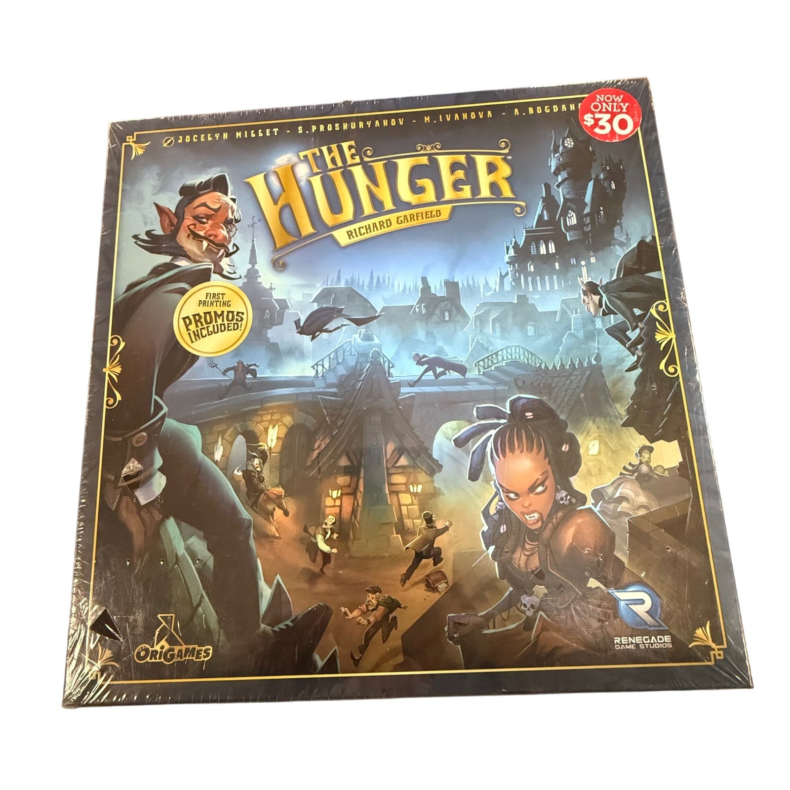 The Hunger Board Game by Renegade Game Studios Richard Garfield First Printing