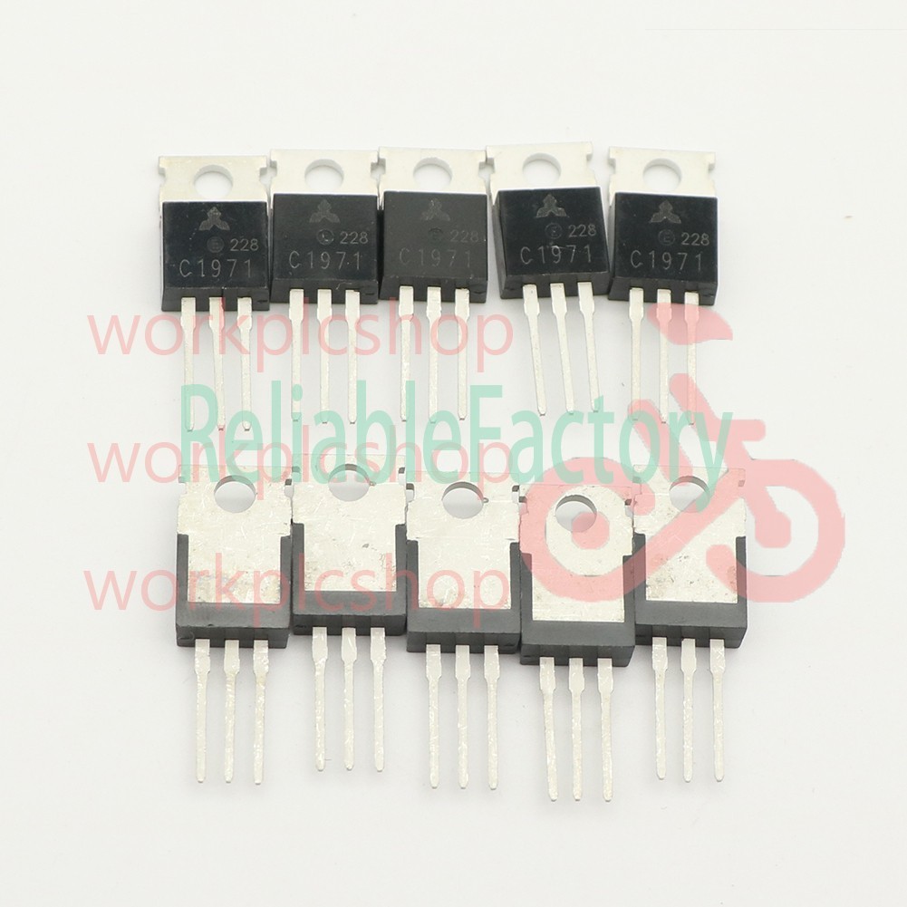 10PCS RF/VHF/UHF Transistor MITSUBISHI TO-220 2SC1971 C1971 GOOD  #US