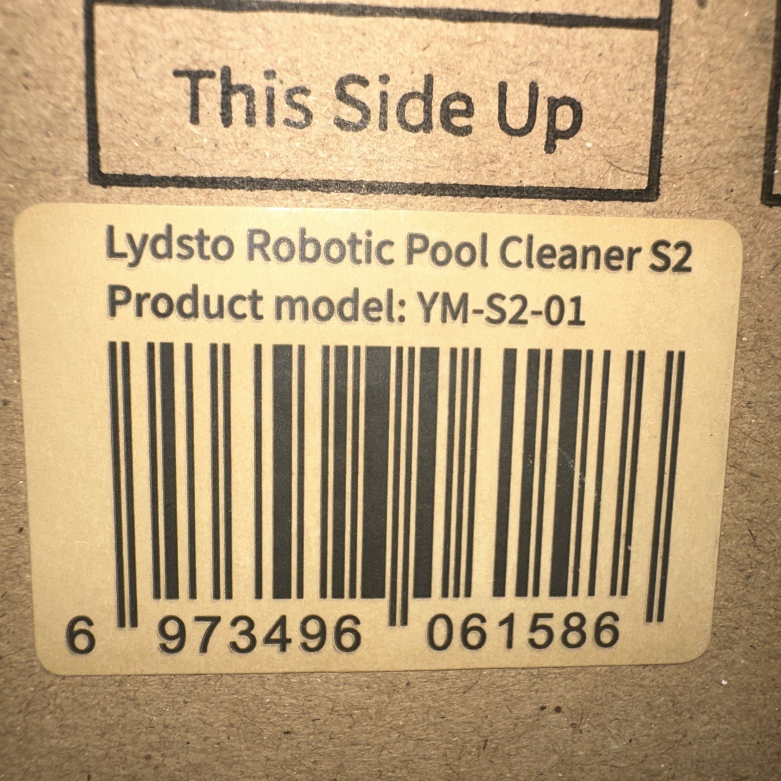 Lydsto Robotic Pool Cleaner S2 Product Model: YM-S2-01