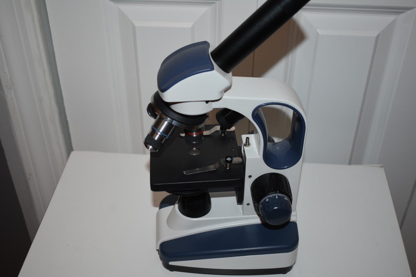 Swift compound monocular microscope SW200DL with 40X-1000X Magnification,