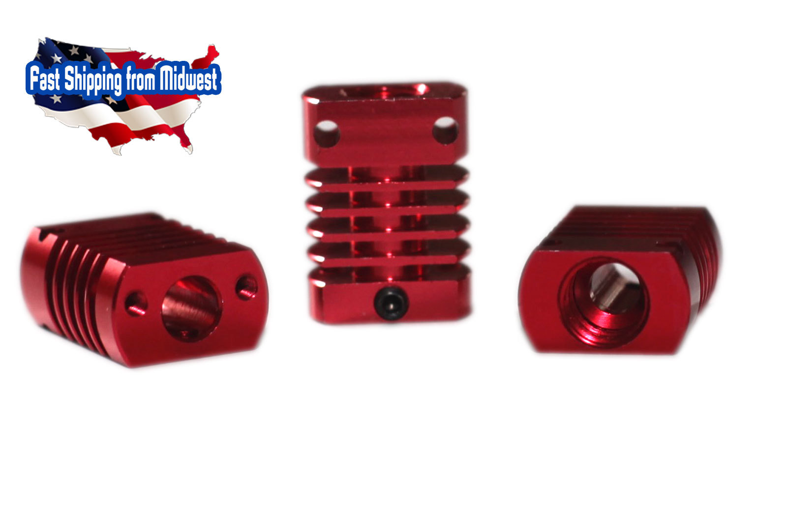 MK8, MK7, CR-10 Aluminum Heat Sink for 3D Printer, Heatsink, RepRap