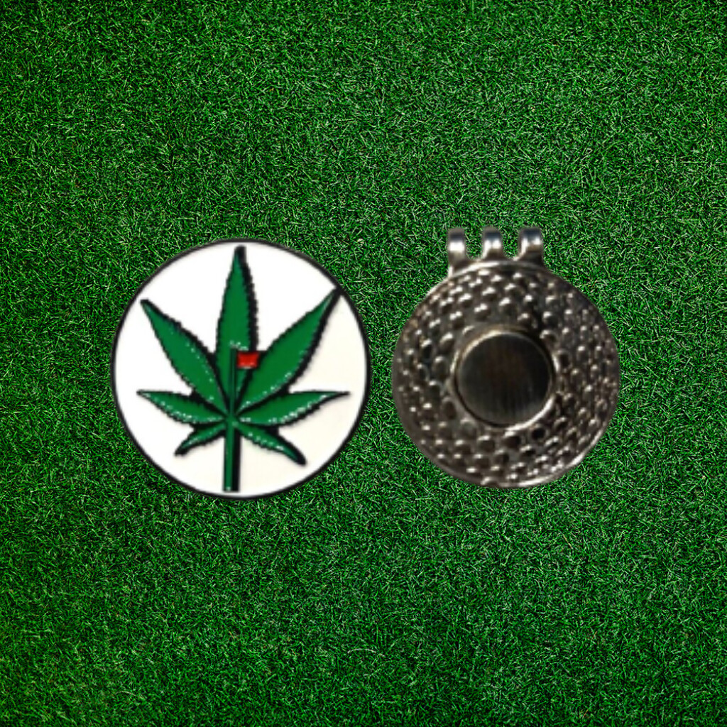 Magnetic Golf Ball Marker Funny Hat clip