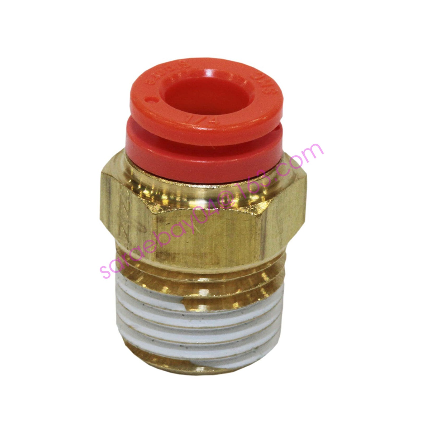 1 PCS SMC KQ2H07-03AS Brass Tube Fitting with Sealant Male Connector ✦KD