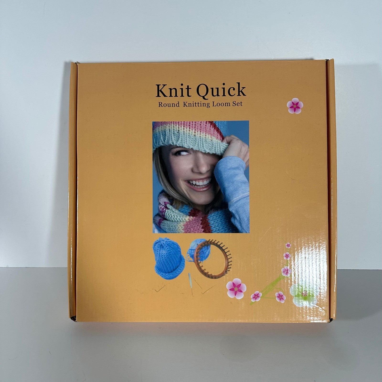 Readaeer Knit Quick Round Knitting Loom Set R/CLR Circular Hat Scarf Maker New