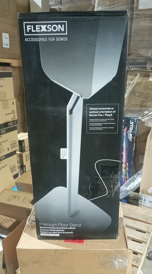 Sonos Floor Speaker Stand | Five/Play 5  | White | Stand Only