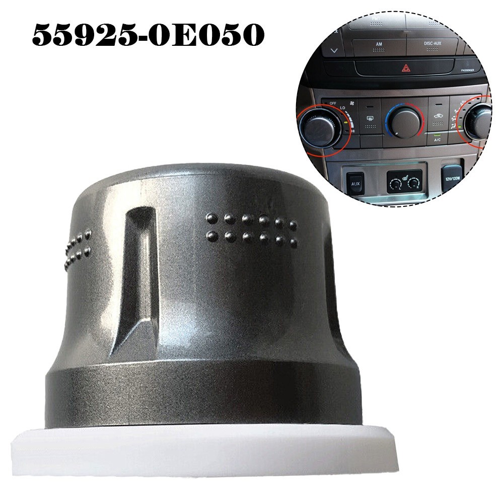 Left= Right Air Conditioning Control Knob For Toyota For Highlander 2009-2013
