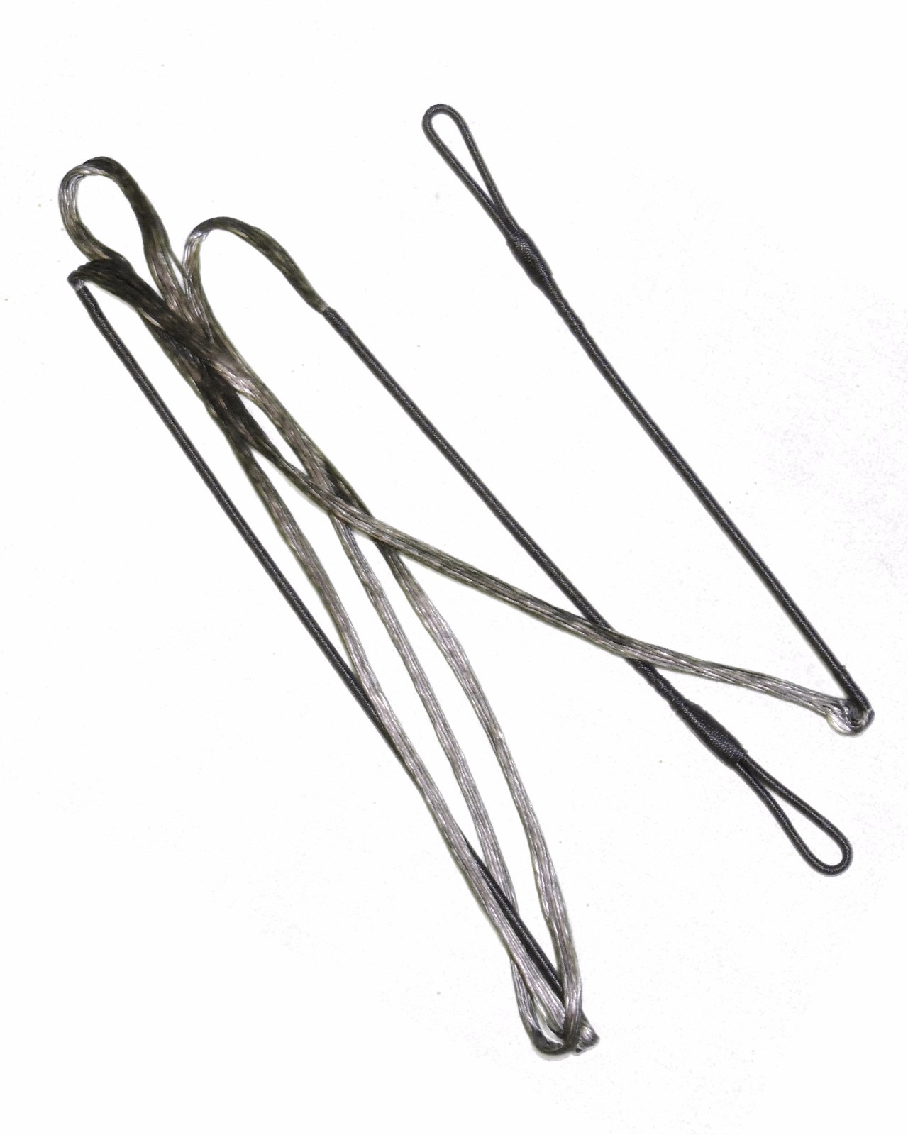 16 STRAND Black B-50 DACRON AMO LENGTH REPLACEMENT LONGBOW BOWSTRING STRINGS