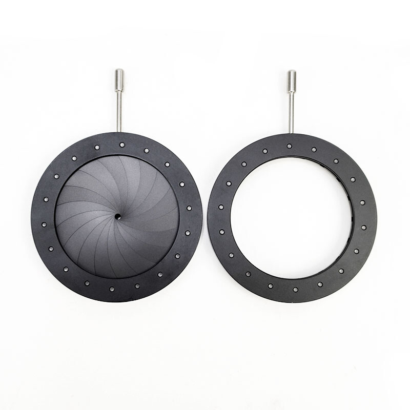 2.5-42MM Iris Diaphragm Aperture Condenser 18 Blades Camera Microscope Adapter
