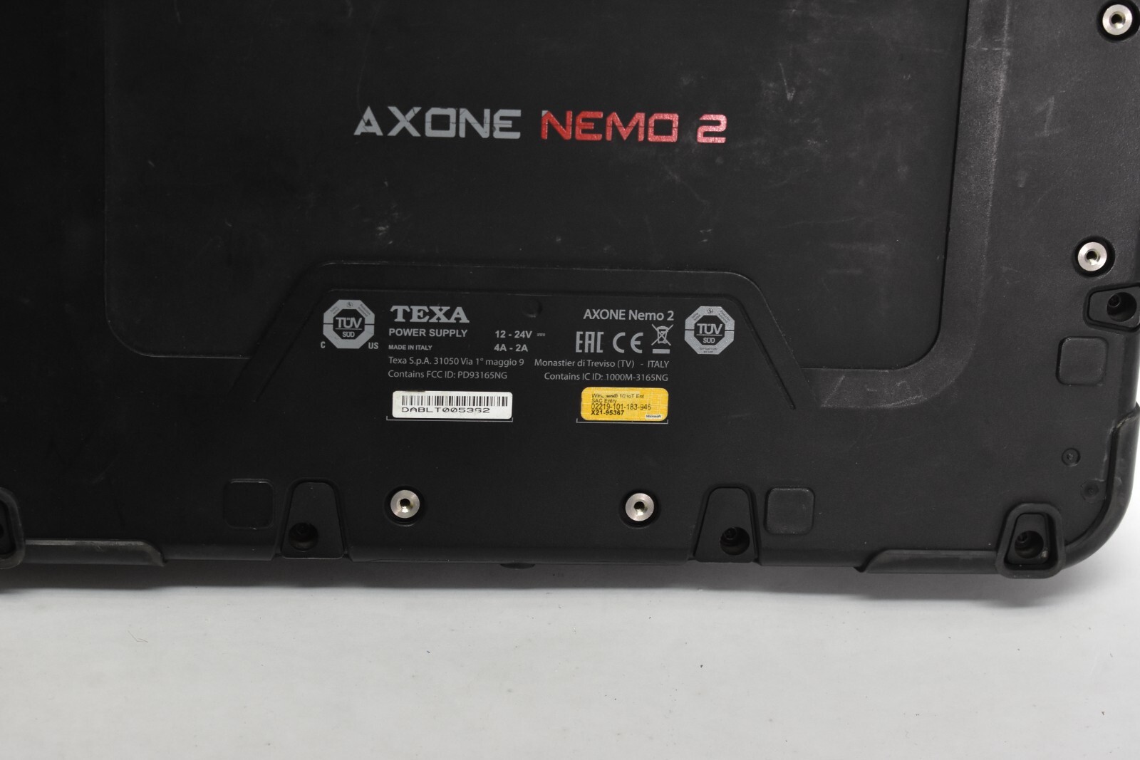 Texa Axone Nemo 2 Error Tester Tablet 222 GB Windows 11 Tablet Tested Working