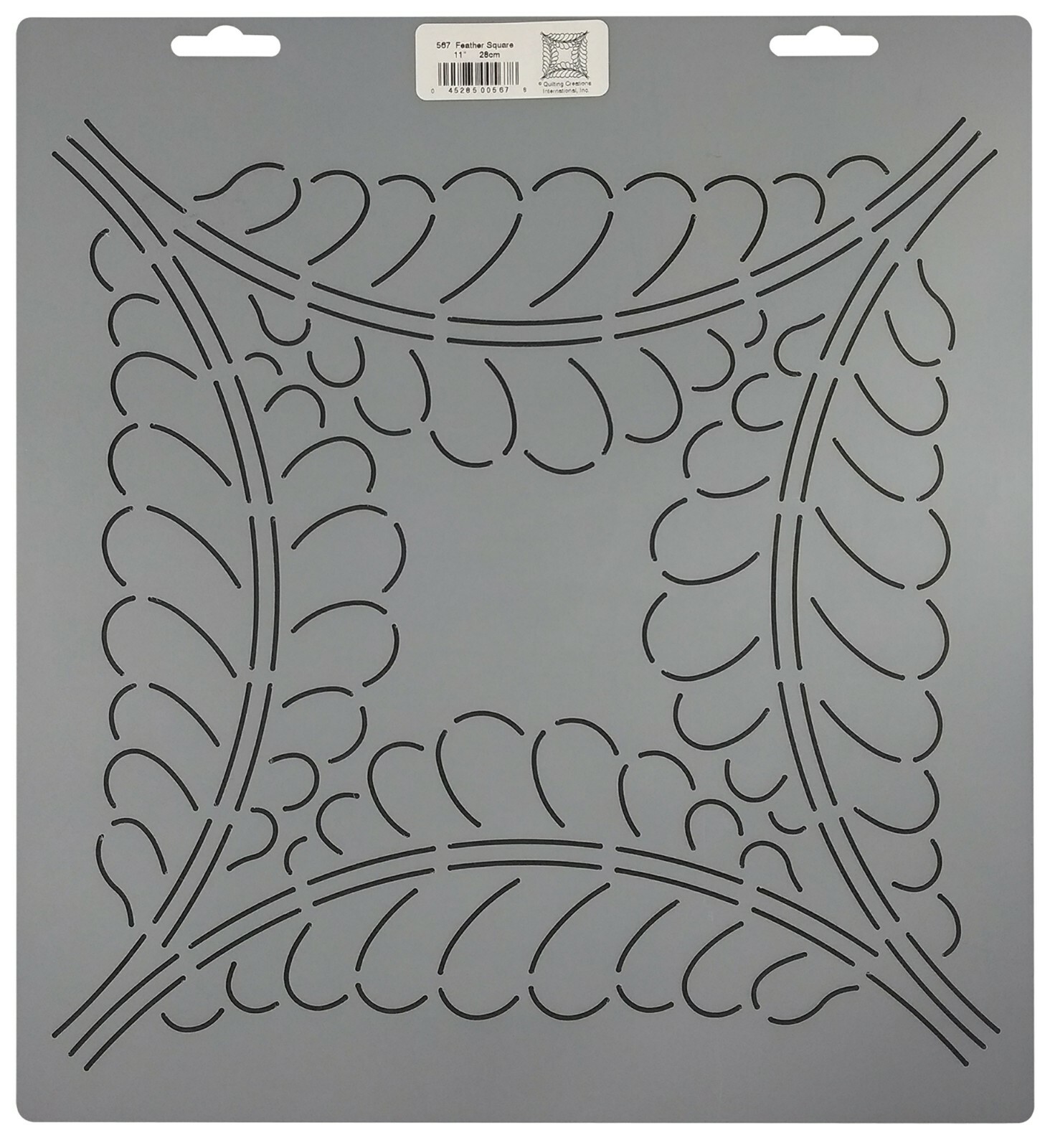 Quilting Stencils Feathered Leaf Quilt Pattern Block Stencil Quilters Template