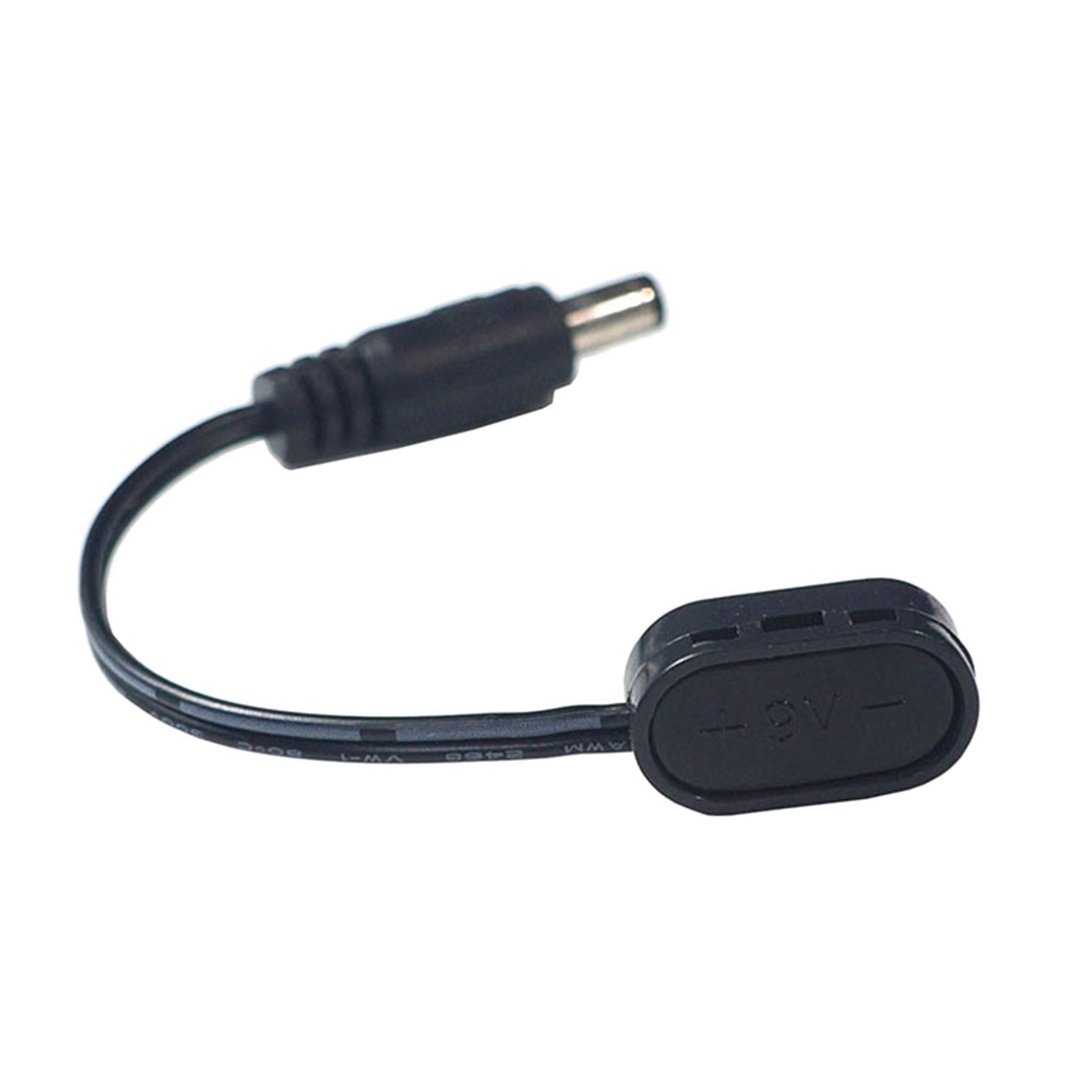 Guitar Effect Cable Fast Charging Effect Pedal Battery Clip