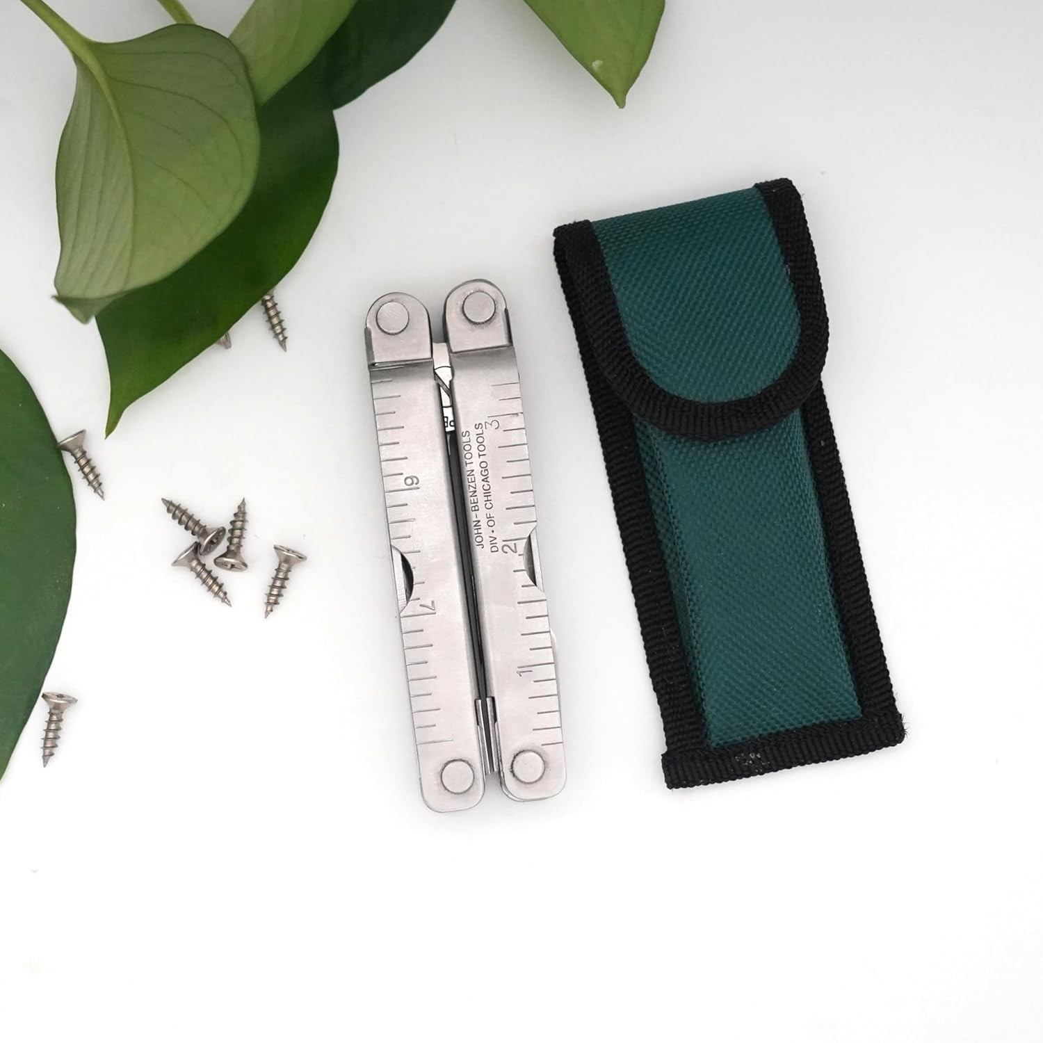 Plb024 Stainless Steel Multi-Function Plier. 24 Functions With Saw