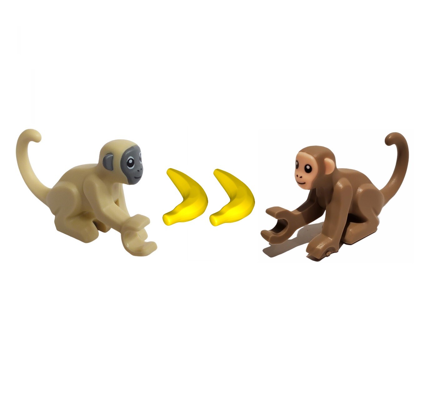 NEW LEGO Monkeys with Bananas Animals - Wildlife Rescue Camp 60307 60302