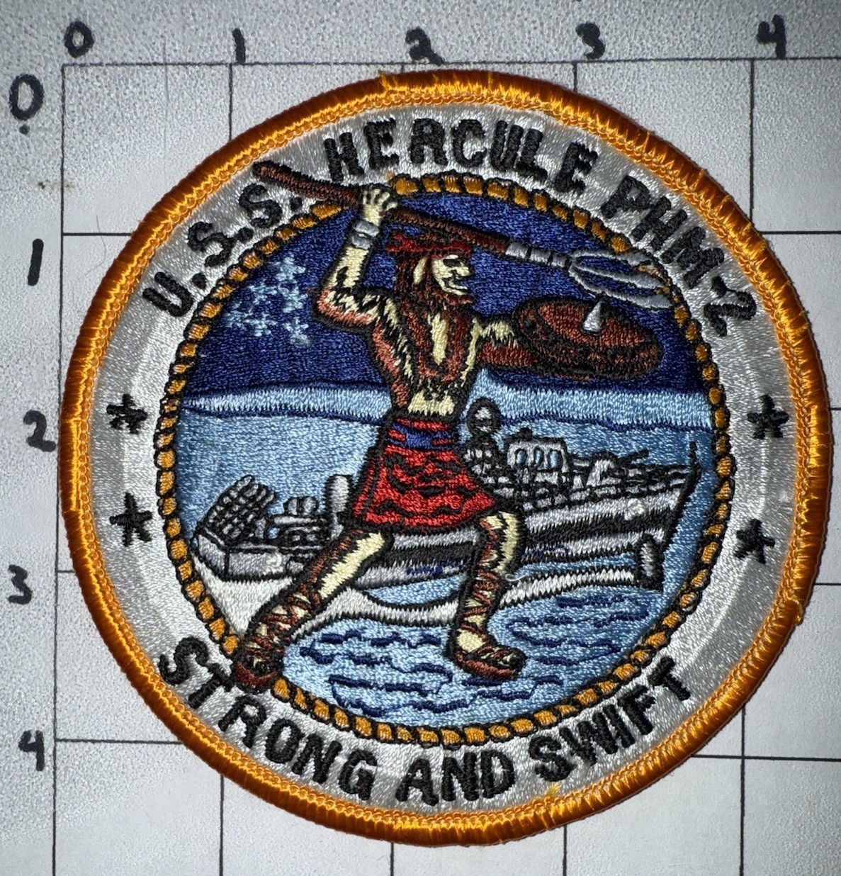 1970s - 1980s USN USS Hercule PHM-2 Patch (21)
