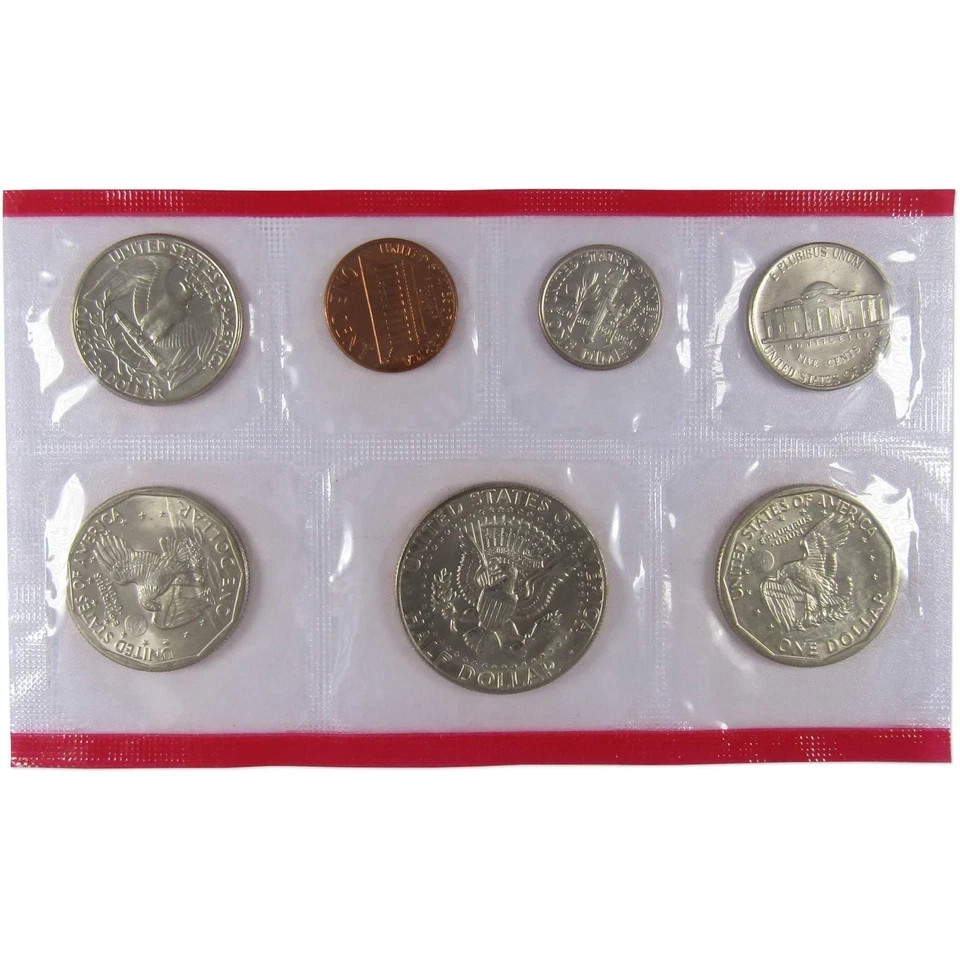 1981 Uncirculated Coin Set U.S Mint Original Government Packaging OGP