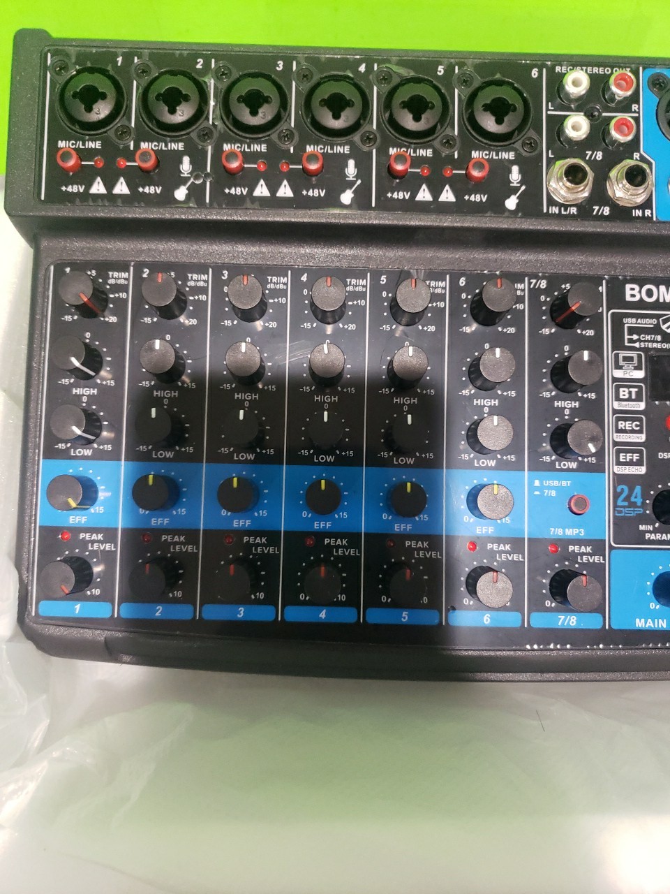 24 DSP BT Professional Mixing Console Open Box