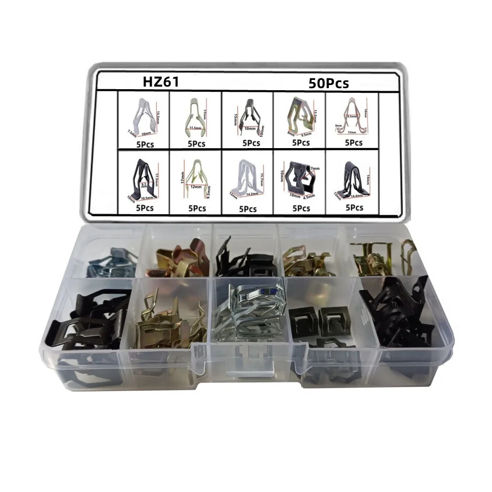 Car Dashboard DVD Interior Trim Iron Fastener Clip Repair Box Set Navigation Kit