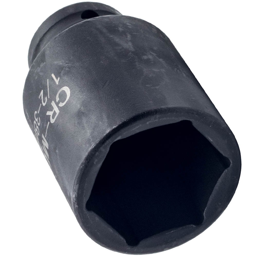 5pc 33mm-34-35-36-38mm 1/2'' Drive 6 Point Deep Spindle Axle Nut Socket Set Tool