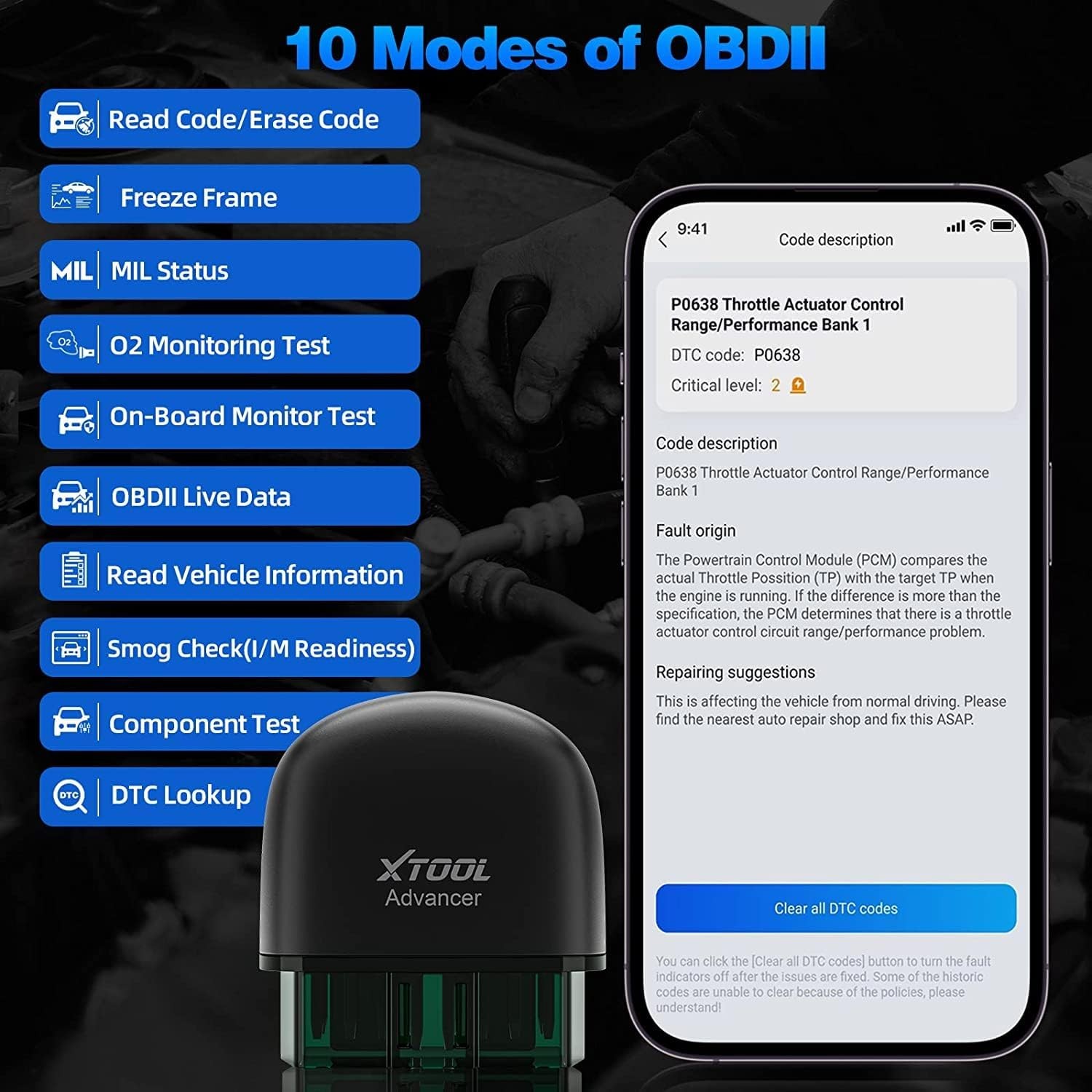 2025 XTOOL AD20 OBD2 Scanner Auto Code Reader Diagnostic Tool Life Free Upgrade