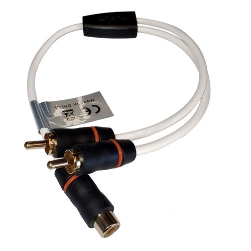FUSION EL-RCAYM RCA STANDARD SPLITTER 1 FEMALE TO 2 MALE 010-12895-00