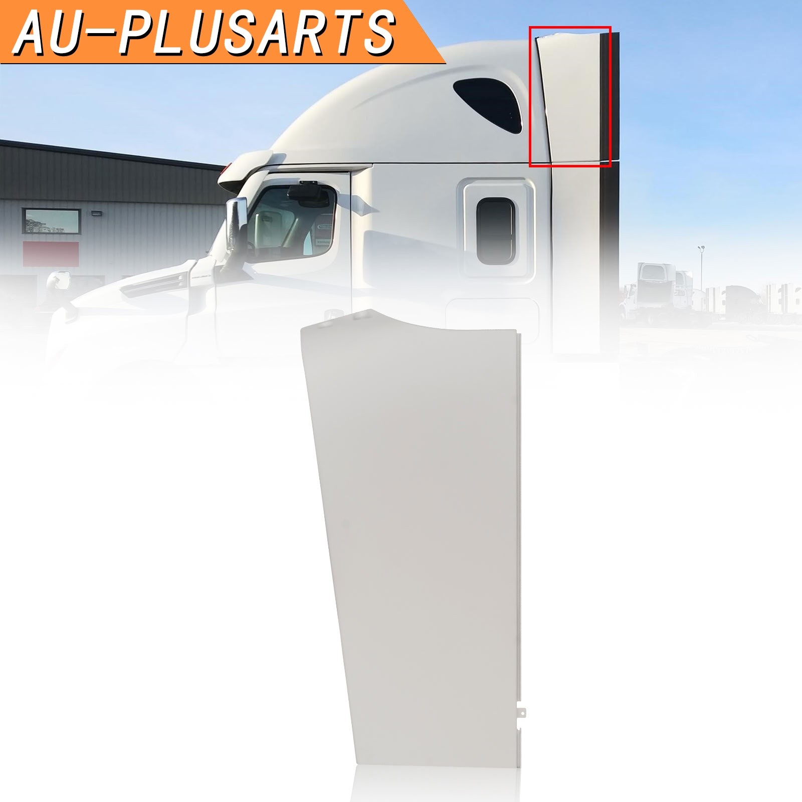 Left Cab Air Deflector Upper Fairing For 2018+ Freightliner Cascadia Driver Side