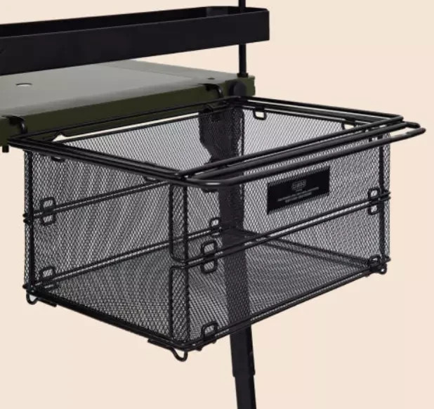Cargo Container Mesh Guard Folding Basket Mesh Basket Camping IGT Table Unit