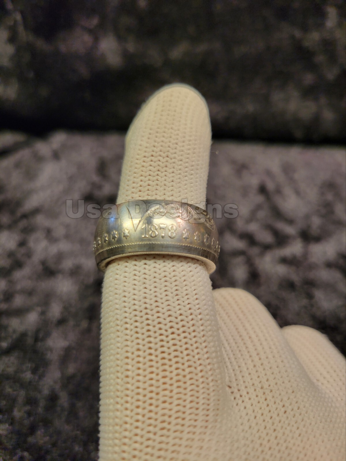 Hand Made .900 Silver Mogan Dollar