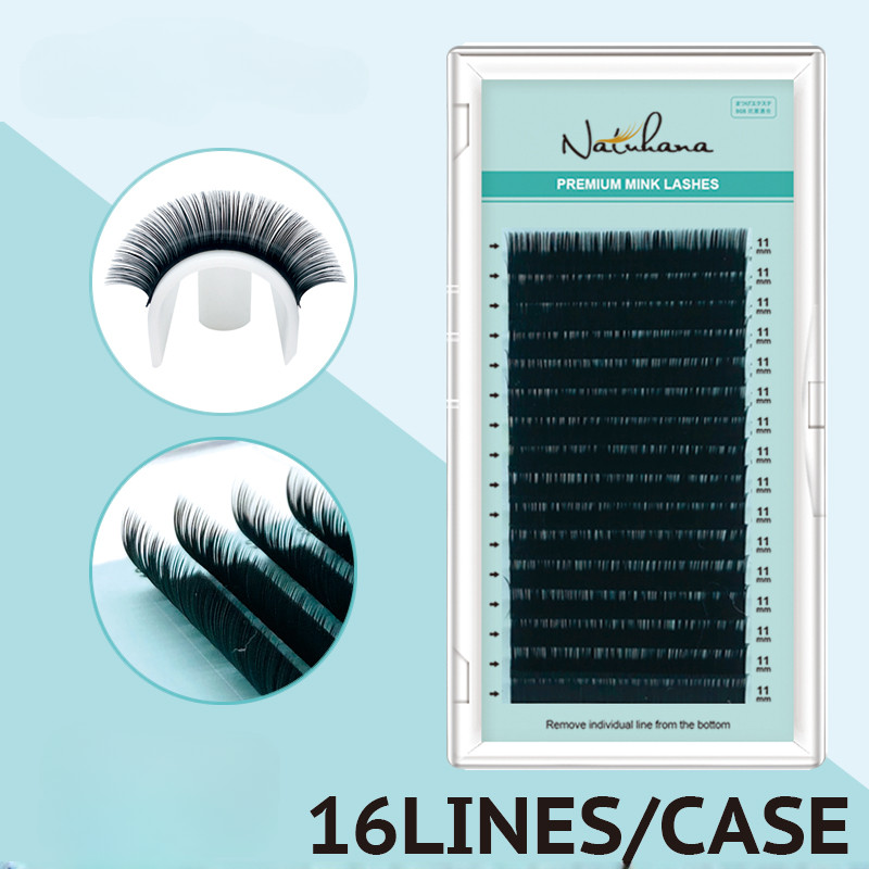 False Eyelash Extension Individual Lashes B C D Curl Faux Mink Synthetic Hair