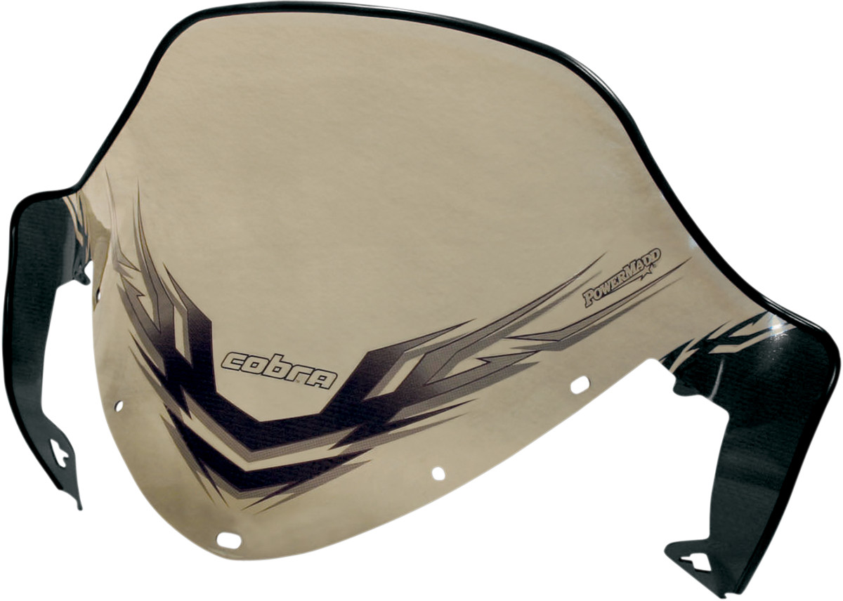 POWERMADD 11931 Cobra Windshield 13 Inch Clear Polaris RMK 800 Shift