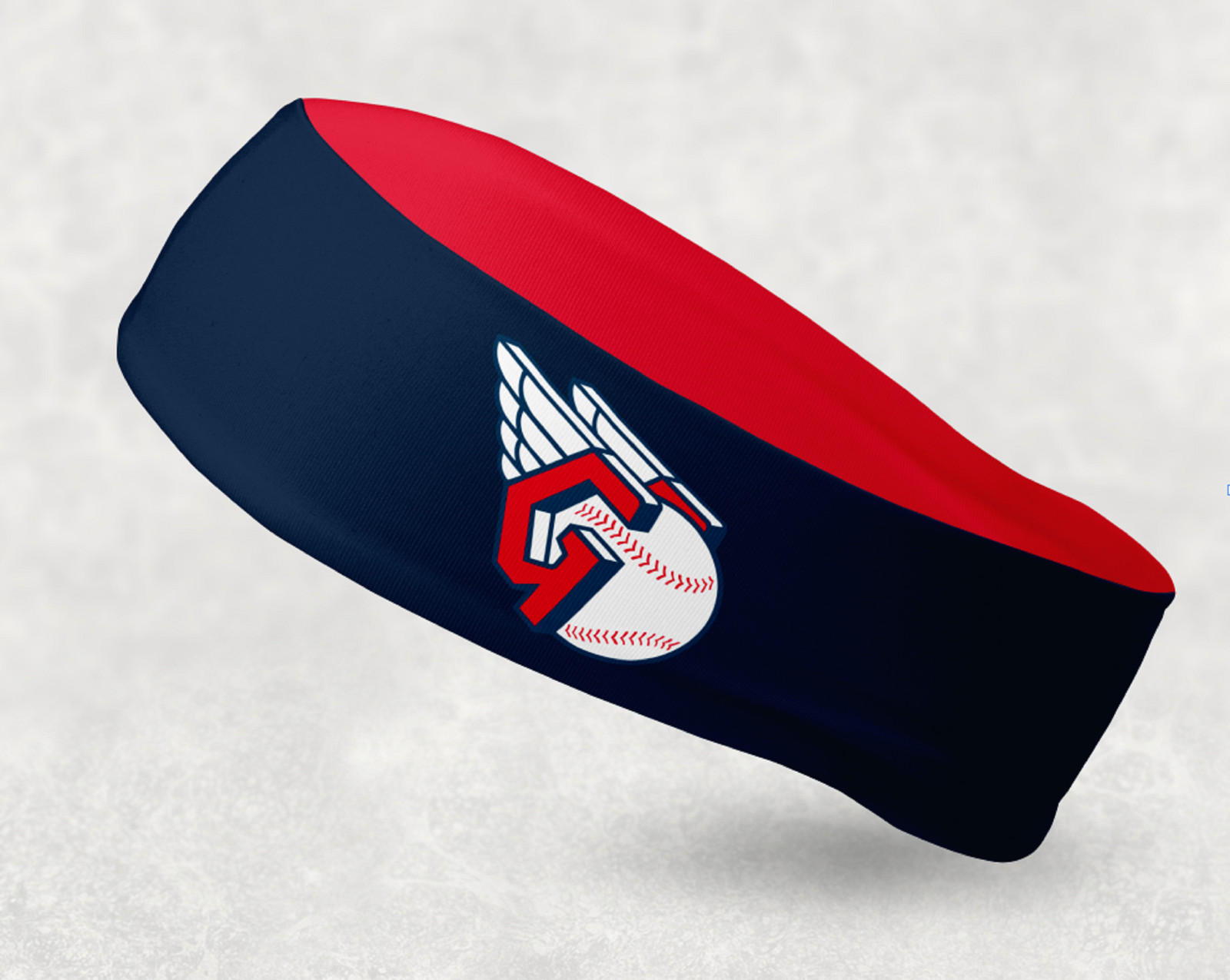 Reversible Cleveland Guardians Headband Stretch Headband