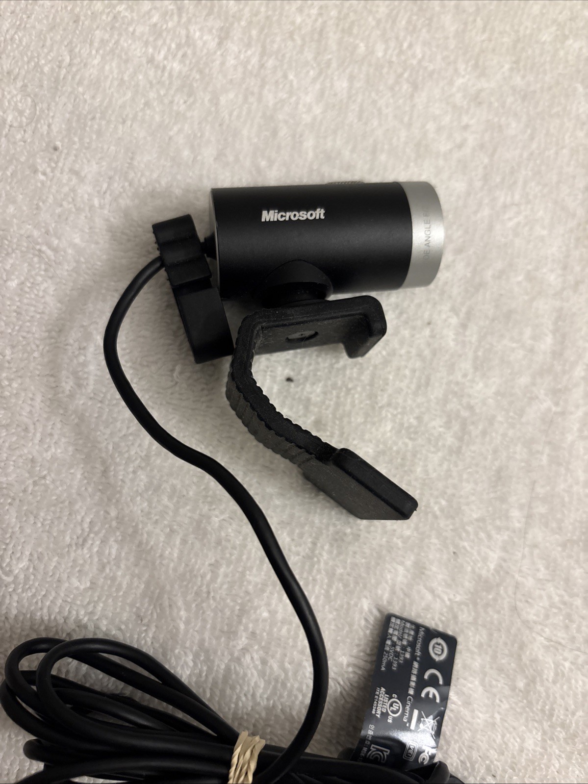 Microsoft LifeCam Cinema 720p HD USB Webcam, Model #1393.