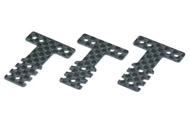 KYOMZW403 CARBON REAR SUSPENSION PLATE SET(MM/LM)