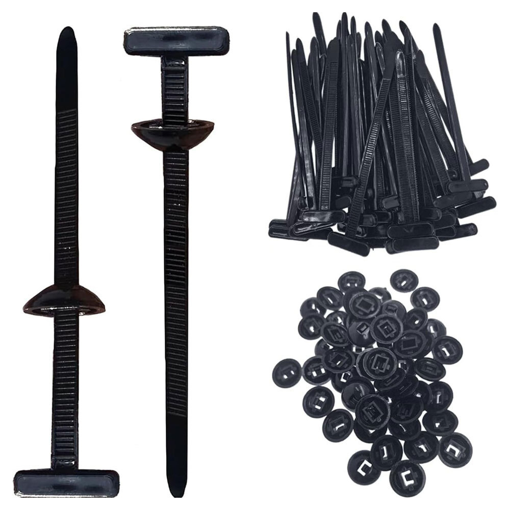 Nylon Universal Cable Tie Buckle 100Pcs US STOCK