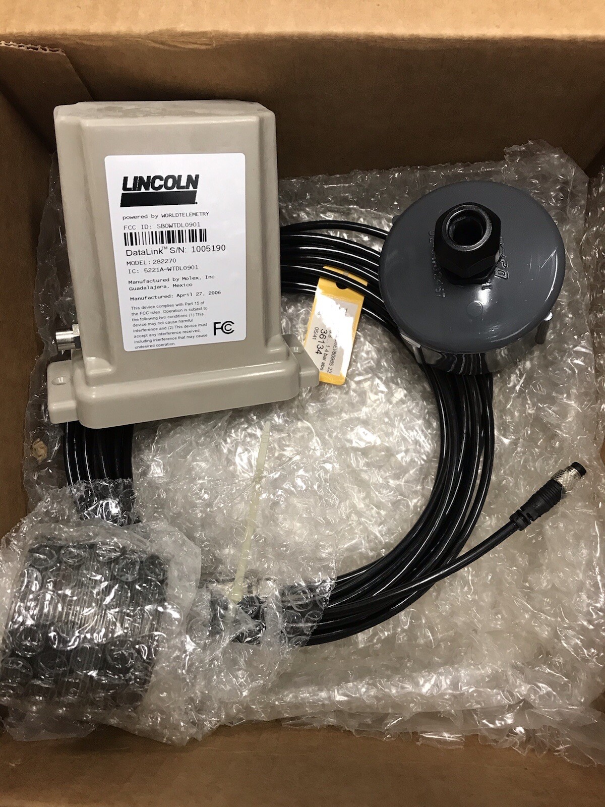 Lincoln differental pressure sensor
