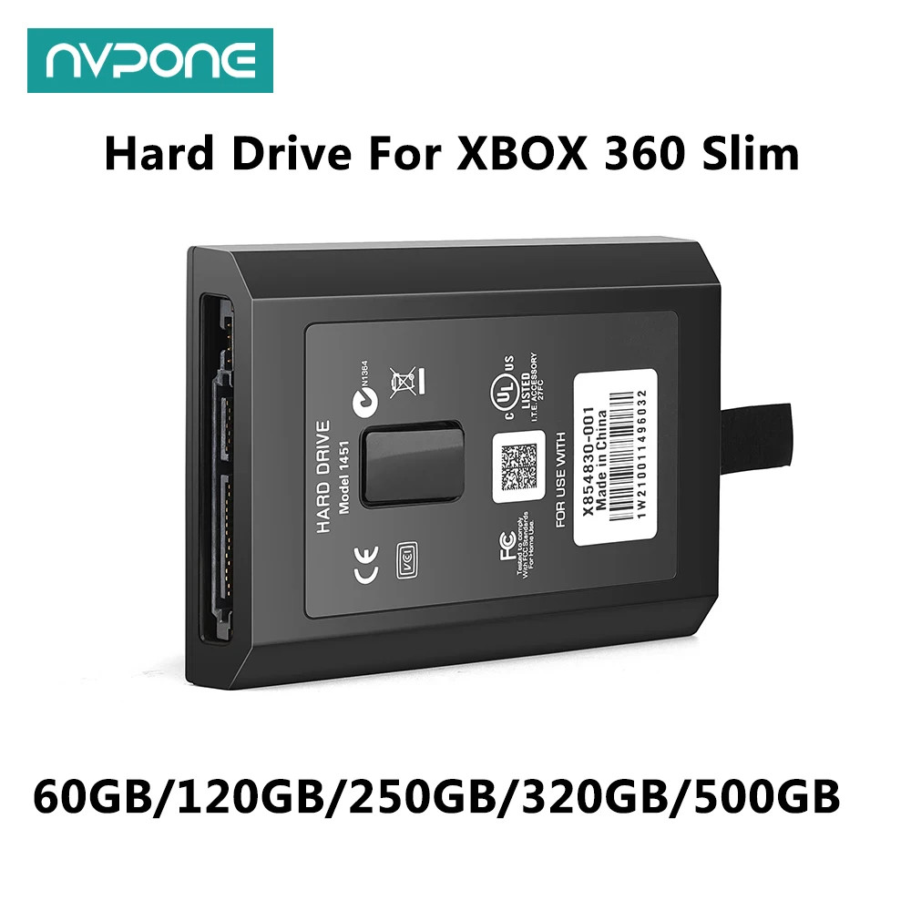320GB 250GB 60GB 120GB 500GB Hard Drive Disk For Microsoft XBOX 360 Slim For