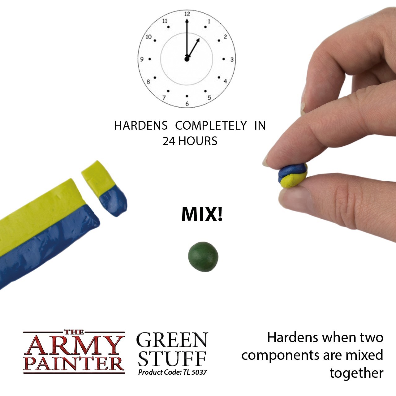 The Army Painter Miniature & Model Tools Green Stuff Kneadatite