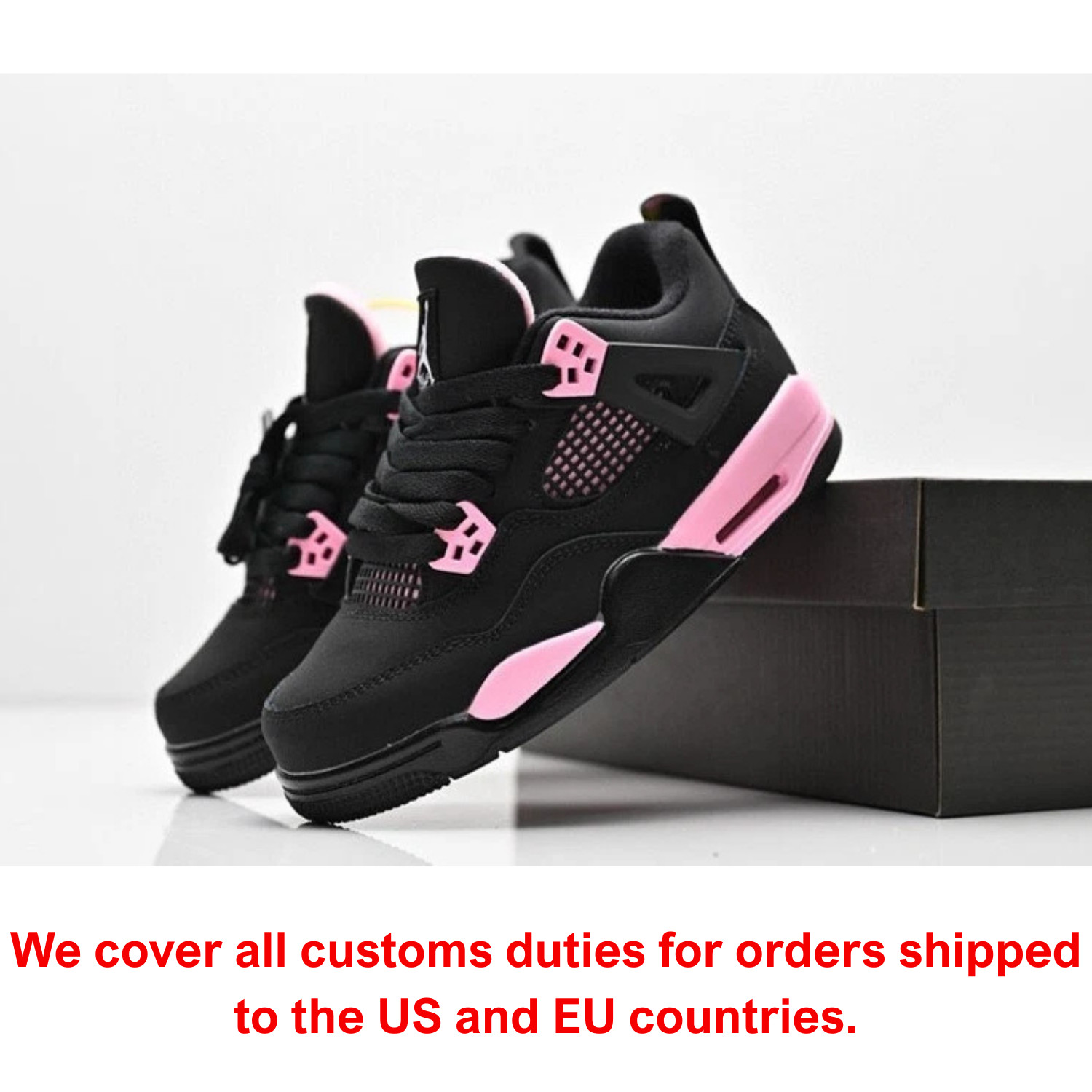 Jordan 4 “Pink Thunder” Kids Size US (8C-3Y)