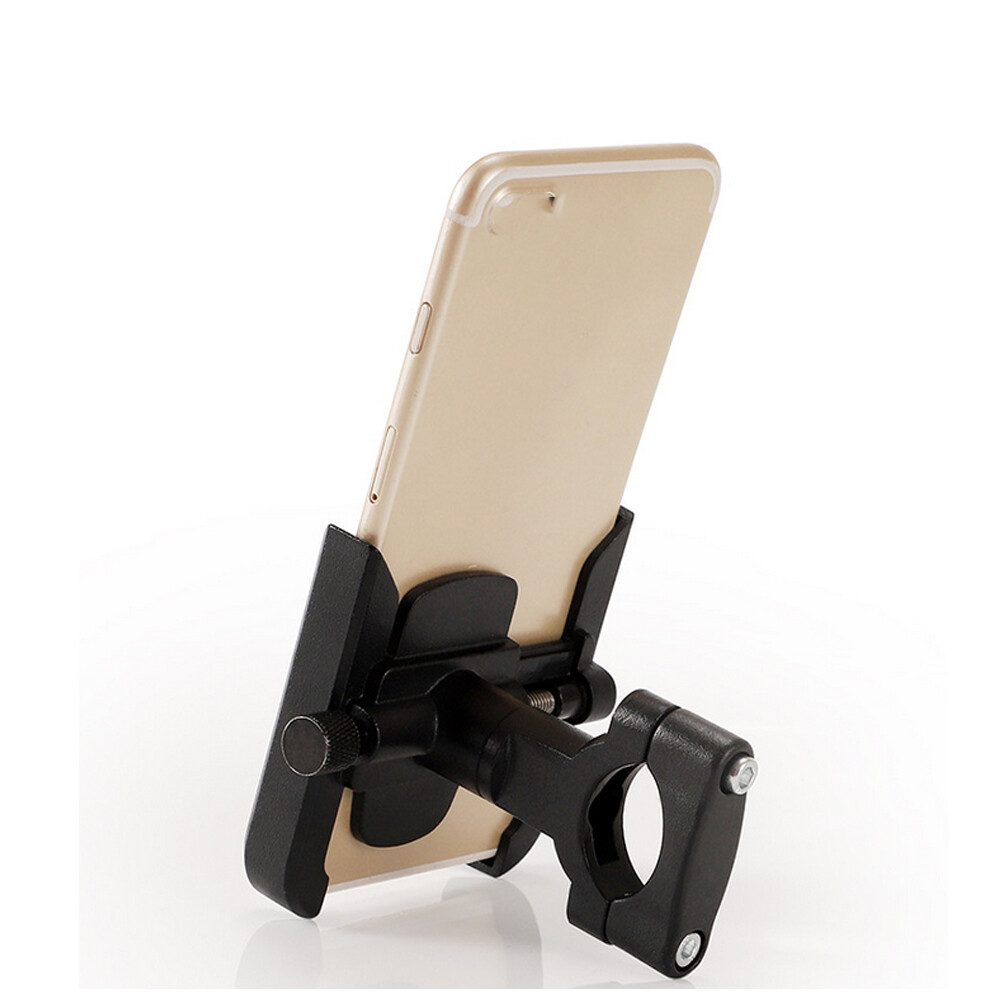 Cell Phone Aluminum Mount Holder GPS Motorcycle MTB Bike Bicycle 360 Rotation