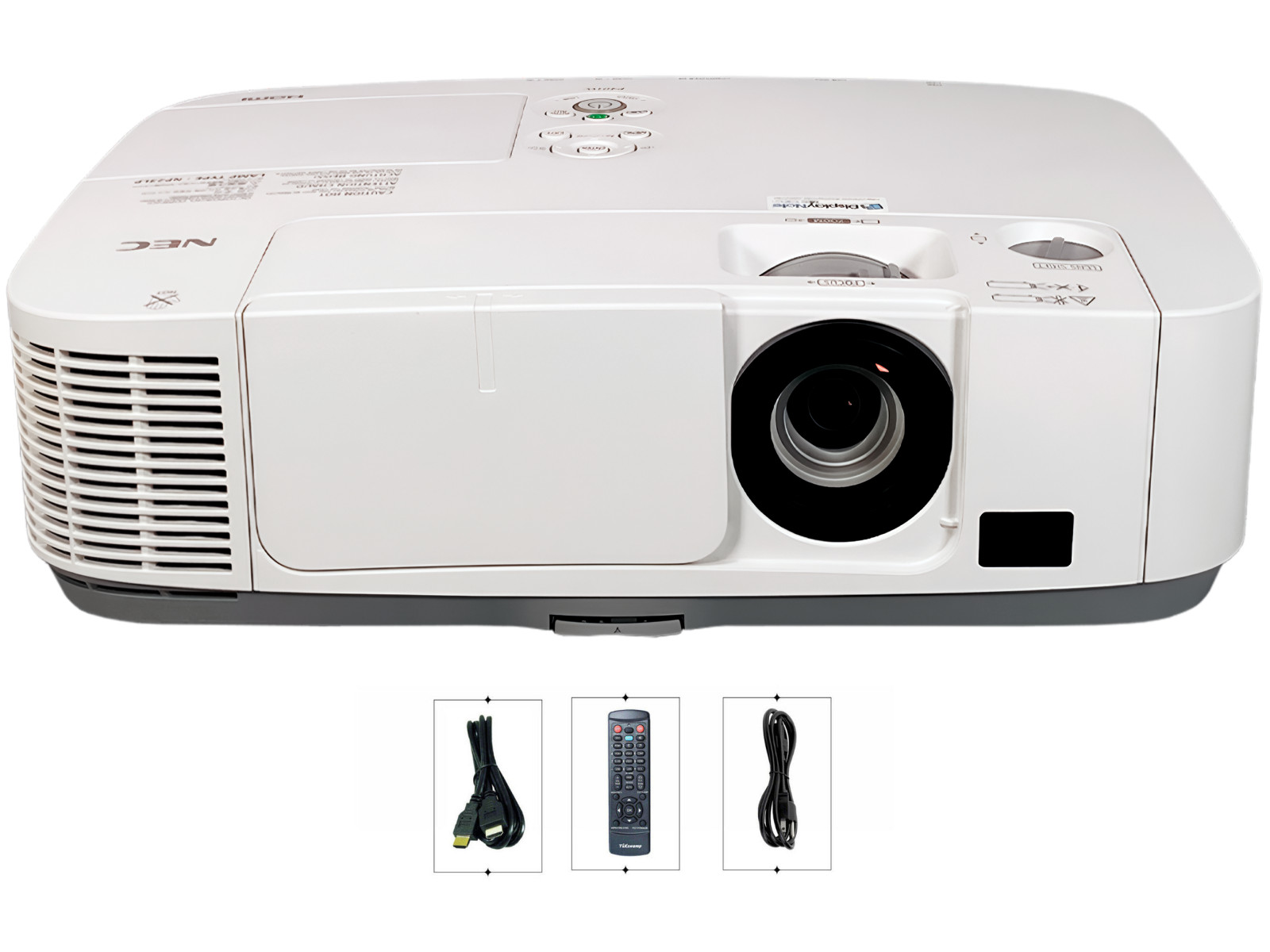 Refurbished NEC P401W 3LCD Projector 4000 Lumens WXGA HDMI - 6 Months Warranty