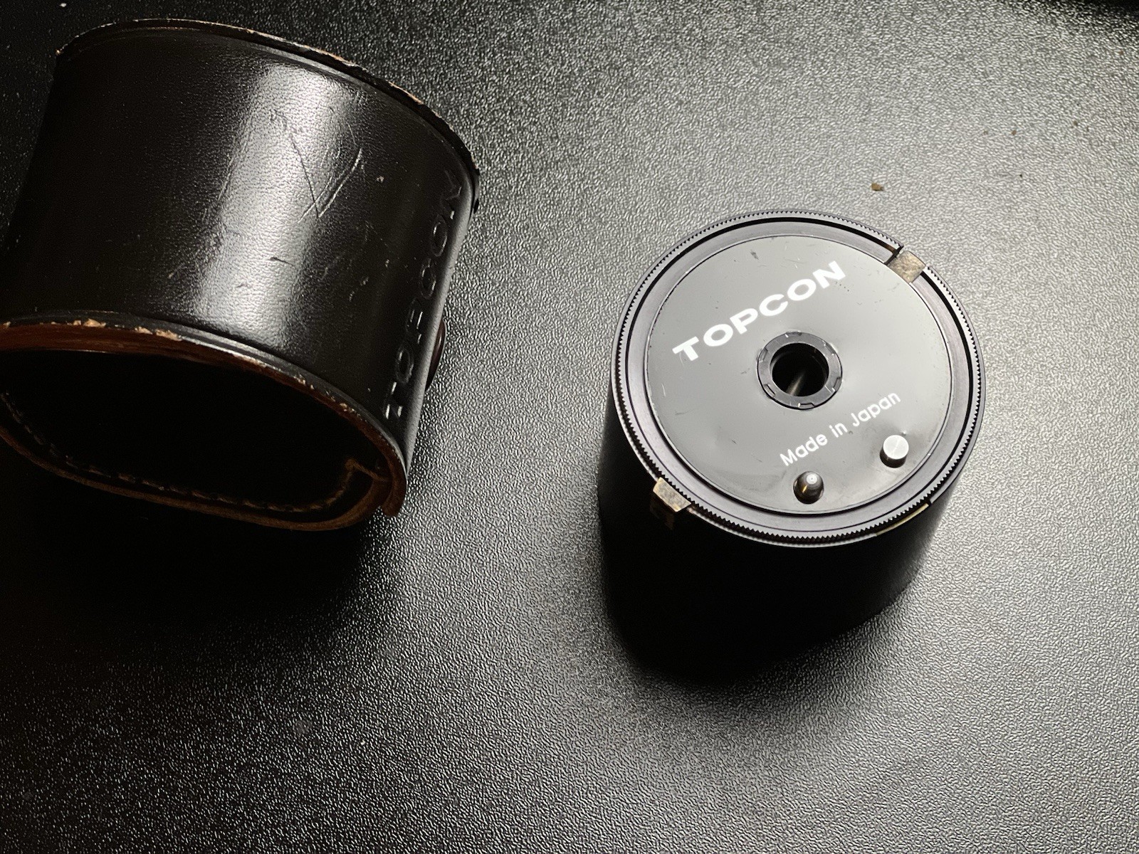 Genuine TOPCON Film Canister/Spool with Case