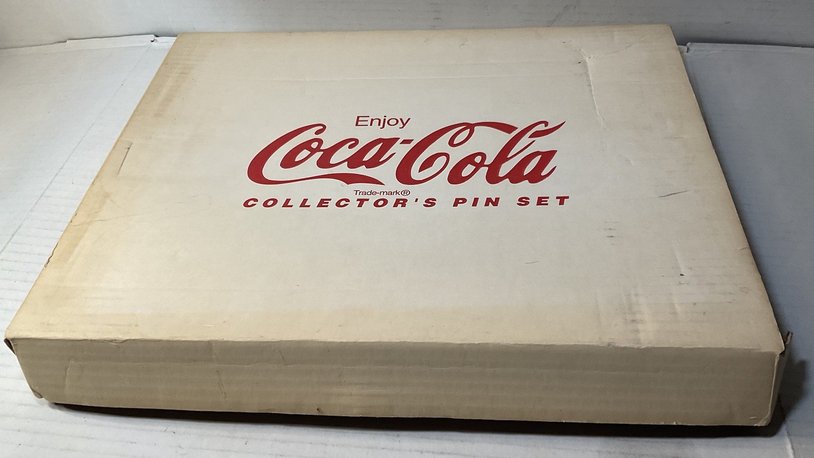 Coca Cola Super Bowl XIX Collection Commemorative Framed Pin Set NIB Sealed