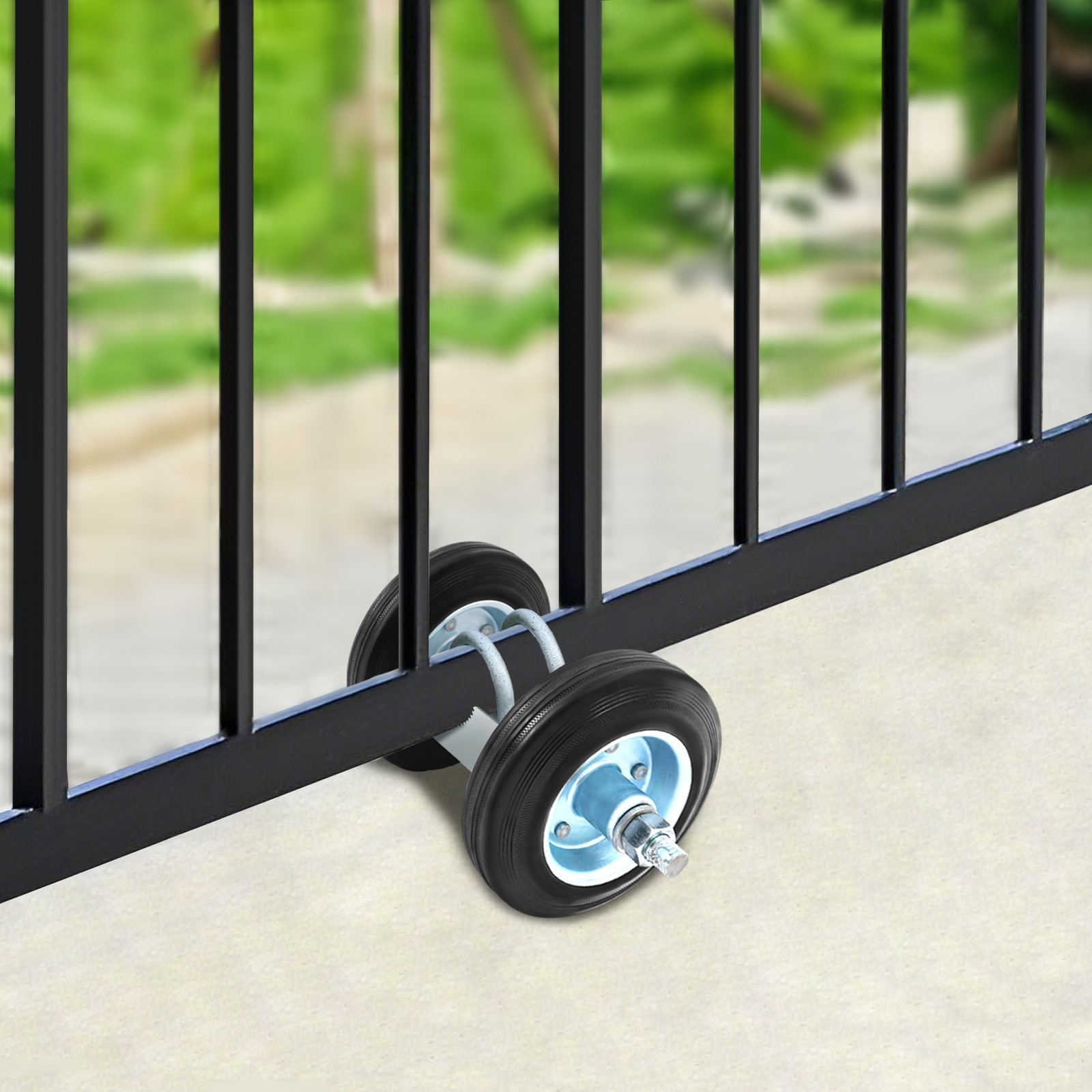 Modern Heavy Duty Sliding Gate Wheels Kit, Rolling Gate Hardware Kit