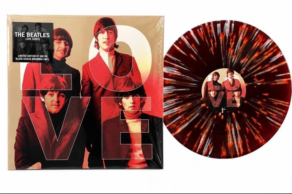 The Beatles - Love Songs - BBC & TV Broadcast Record 1962 - 65 LP Splatter Vinyl
