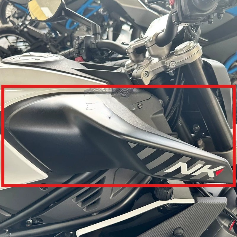 for CFMOTO 450NK  Fuel Tank Front Guard Fairing Side Oil Tank Panels Plate Cover