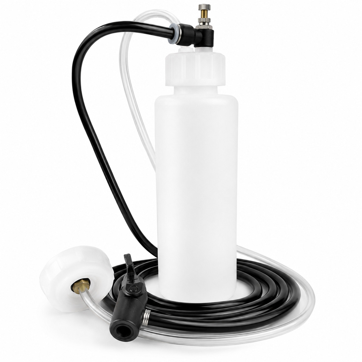 Air Pressure Brake Clutch Bleeder Kit – ABS Compatible 500ml Tank One Man Tool