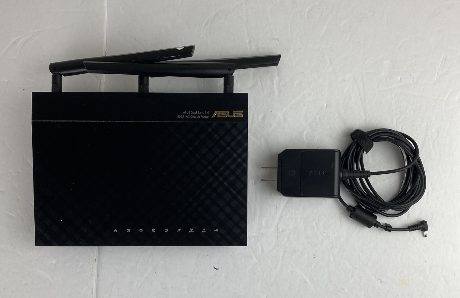 ASUS RT-AC66R Dual Band 3x3 Gigabit Router With Power Cord Tested