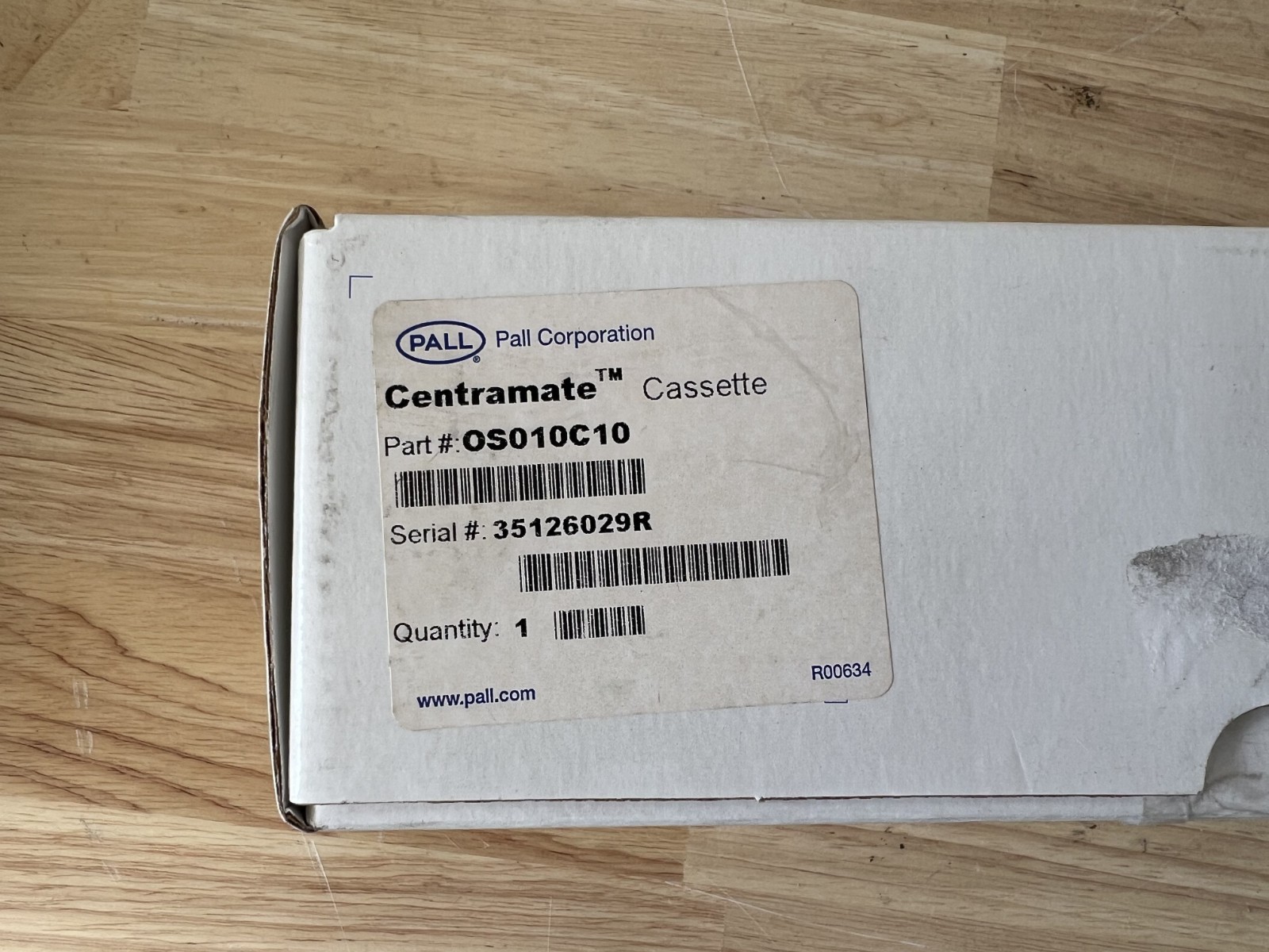 Pall Centramate Cassette New in Box OS010C10